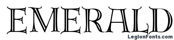 Emerald Isle Font, Serif Fonts