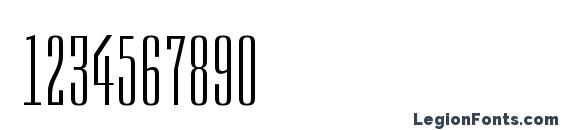 Empirialcpsttr regular Font, Number Fonts