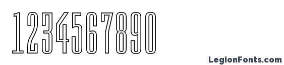 Empirialotl regular Font, Number Fonts