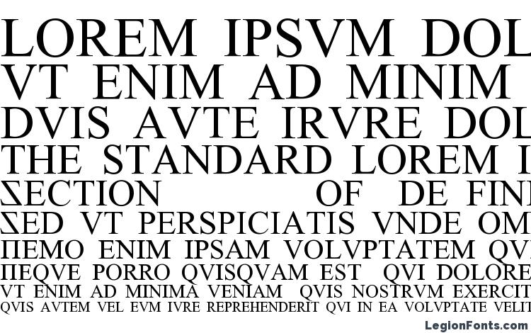specimens Empiric Roman font, sample Empiric Roman font, an example of writing Empiric Roman font, review Empiric Roman font, preview Empiric Roman font, Empiric Roman font