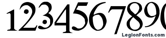 Empiric Font, Number Fonts