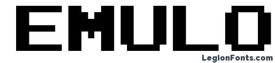 Emulogic Font