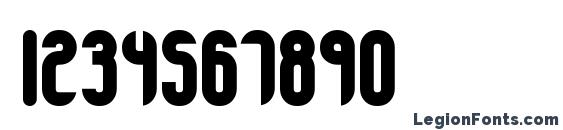 Encapsulate Plain BRK Font, Number Fonts