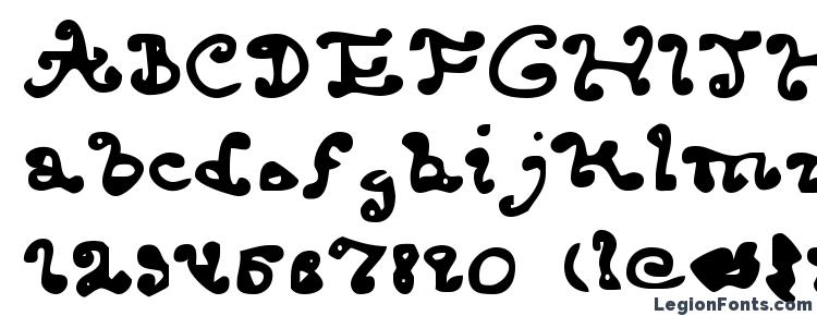 glyphs Endcurled font, сharacters Endcurled font, symbols Endcurled font, character map Endcurled font, preview Endcurled font, abc Endcurled font, Endcurled font