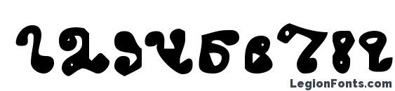 Endcurled Font, Number Fonts