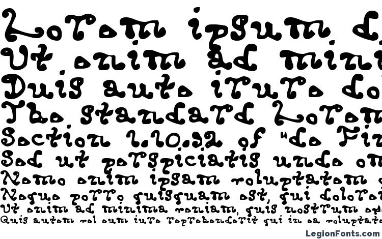 specimens Endcurled font, sample Endcurled font, an example of writing Endcurled font, review Endcurled font, preview Endcurled font, Endcurled font