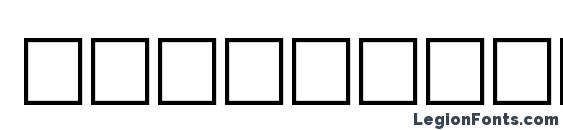 Endopath Font, Number Fonts