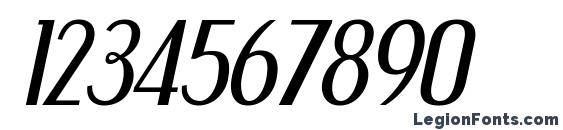 Engeital Font, Number Fonts
