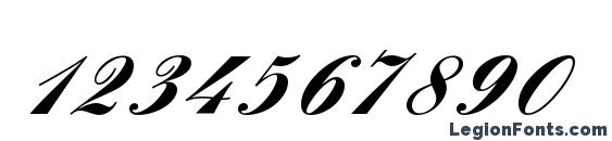 EnglischeSchT Bold Font, Number Fonts