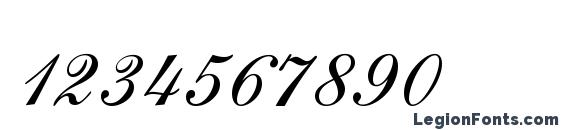 English 111 Vivace BT Font, Number Fonts