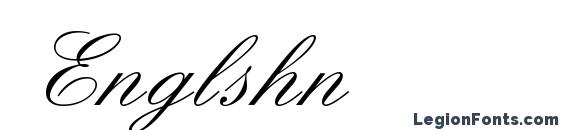 Шрифт Englshn, Красивые шрифты
