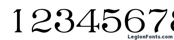 Engravers Roman BT Font, Number Fonts