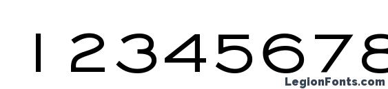 Engrgotn Font, Number Fonts