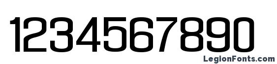 Enigrg Font, Number Fonts