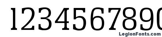 Enschede light Font, Number Fonts