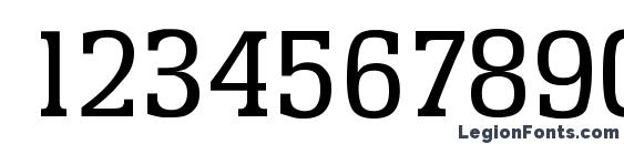 Enschede regular Font, Number Fonts