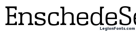 EnschedeSerial Light Regular Font