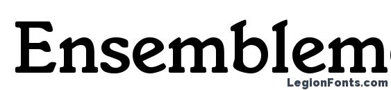Ensemblemediumssk font, free Ensemblemediumssk font, preview Ensemblemediumssk font