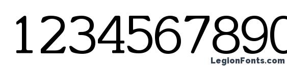 Ensemblessk regular Font, Number Fonts