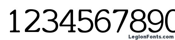 Ensemblessk Font, Number Fonts