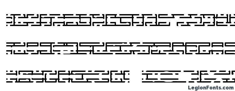 glyphs Entangled Layer B BRK font, сharacters Entangled Layer B BRK font, symbols Entangled Layer B BRK font, character map Entangled Layer B BRK font, preview Entangled Layer B BRK font, abc Entangled Layer B BRK font, Entangled Layer B BRK font