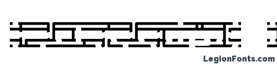 Entangled Layer B BRK font, free Entangled Layer B BRK font, preview Entangled Layer B BRK font