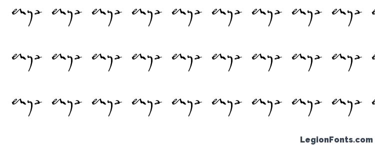 glyphs Enyalogo font, сharacters Enyalogo font, symbols Enyalogo font, character map Enyalogo font, preview Enyalogo font, abc Enyalogo font, Enyalogo font