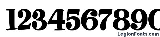 Eppingerssk bold Font, Number Fonts