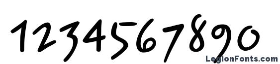 Epsilonc Font, Number Fonts