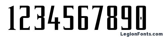 Equine Font, Number Fonts