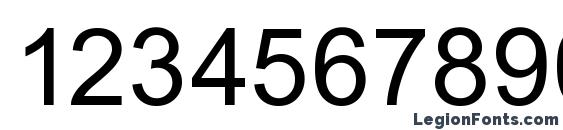 ER Arial KOI 8 Font, Number Fonts