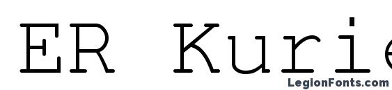 шрифт ER Kurier KOI 8, бесплатный шрифт ER Kurier KOI 8, предварительный просмотр шрифта ER Kurier KOI 8