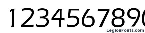 Eras Medium BT Font, Number Fonts