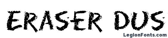Eraser dust font, free Eraser dust font, preview Eraser dust font