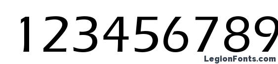 Erasmd Font, Number Fonts