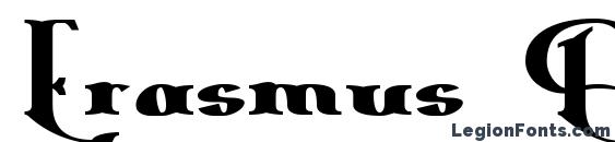 Erasmus Bold font, free Erasmus Bold font, preview Erasmus Bold font