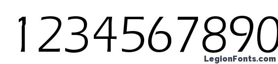 Erasn Font, Number Fonts