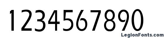 Ergoemediumcondensed Font, Number Fonts