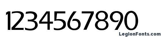 Eric Medium Font, Number Fonts