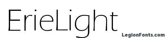 ErieLight font, free ErieLight font, preview ErieLight font