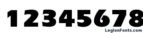 Erika Bold Font, Number Fonts