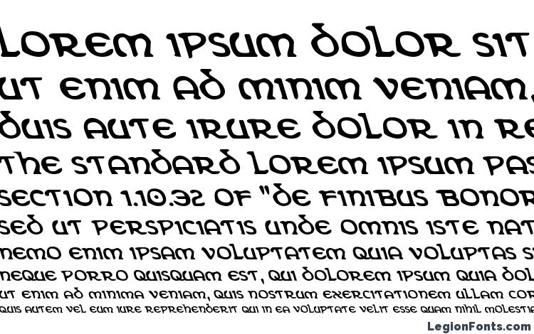 specimens Erin Go Bragh Leftalic font, sample Erin Go Bragh Leftalic font, an example of writing Erin Go Bragh Leftalic font, review Erin Go Bragh Leftalic font, preview Erin Go Bragh Leftalic font, Erin Go Bragh Leftalic font