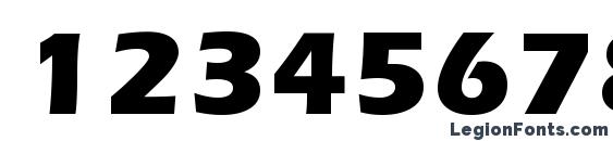 ErlangenBlackDB Normal Font, Number Fonts