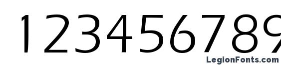 ErlangenDB Normal Font, Number Fonts