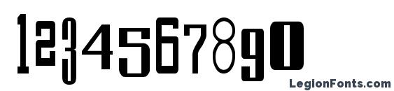 Eruption 1 Font, Number Fonts