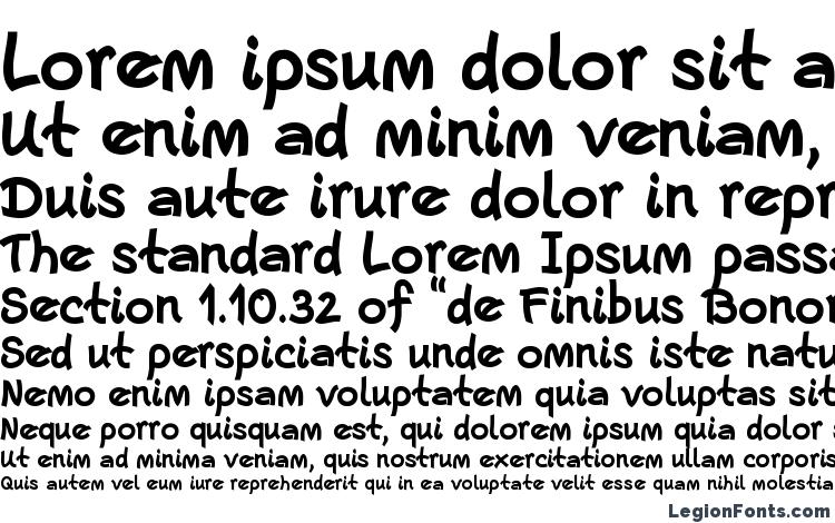 specimens Escript LT Bold font, sample Escript LT Bold font, an example of writing Escript LT Bold font, review Escript LT Bold font, preview Escript LT Bold font, Escript LT Bold font