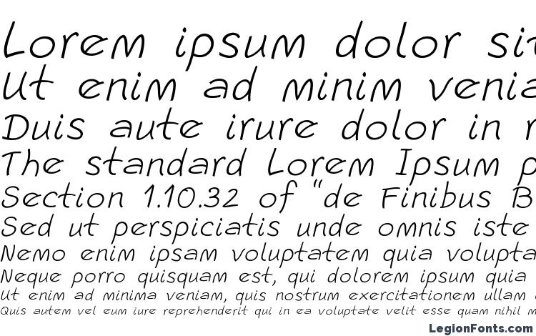 specimens Escript LT Light Italic font, sample Escript LT Light Italic font, an example of writing Escript LT Light Italic font, review Escript LT Light Italic font, preview Escript LT Light Italic font, Escript LT Light Italic font