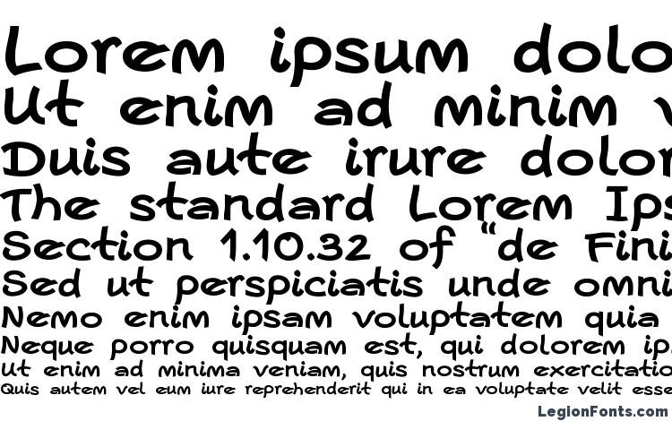 specimens EscriptWide LT Bold font, sample EscriptWide LT Bold font, an example of writing EscriptWide LT Bold font, review EscriptWide LT Bold font, preview EscriptWide LT Bold font, EscriptWide LT Bold font