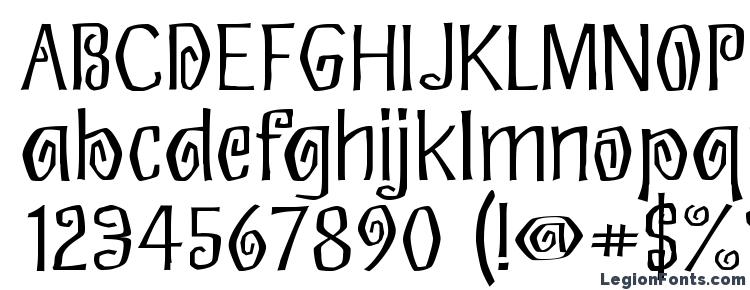 glyphs Eskargot font, сharacters Eskargot font, symbols Eskargot font, character map Eskargot font, preview Eskargot font, abc Eskargot font, Eskargot font