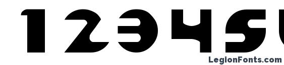 ESMOND Regular Font, Number Fonts